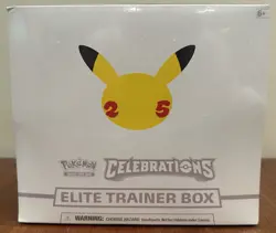 SEALED English Pokemon Celebrations Elite Trainer Box (ETB) - Image 1