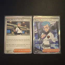 Pokemon TCG Team Rocket's Archer 223/162 & 170/162 - Image 2