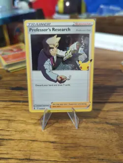 Pokemon TCG Professor's Research Celebrations 023/025 Holo Holo Rare - Image 1