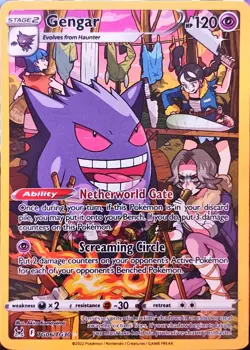 Pokemon TCG Gengar Full Art Trainer Gallery TG06/TG30 Near Mint Lost Origin - Image 1