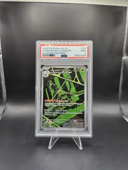 Pokemon TCG Spidops 187/182 IR SV10 Destined Rivals Holo PSA 9 MINT - Image 1