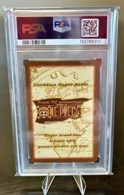 One Piece Carddass Luffy C01 Hyper Battle First Stage CHB Japanese 1999 PSA 9 - Image 2