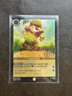 Dale - Ready for His Shot 22/204 Wilds Unknown Cold Foil Lorcana Legndary Disney - Image 1