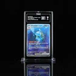 Pokemon 2023 151 BLASTOISE EX #200/165 Special Illustration Rare - TAG 9 Mint - Image 1