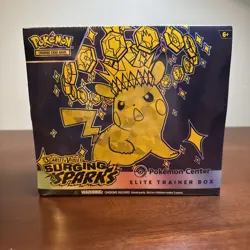 Pokemon TCG SV08: Surging Sparks Pokemon Center Exclusive ETB | Sealed - Image 1