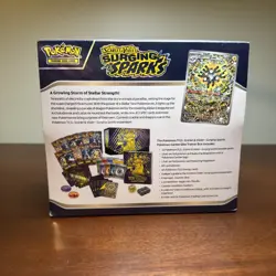 Pokemon TCG SV08: Surging Sparks Pokemon Center Exclusive ETB | Sealed - Image 3