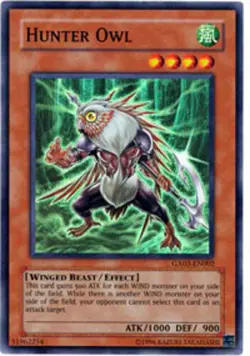 Hunter Owl - GX03-EN002 - Super Rare - Limited Edition x1 - Lightly Played - Image 1
