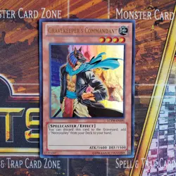 1x Gravekeeper's Commandant - Ultra Rare - LCYW-EN191 - Unlimited - LP - Image 1