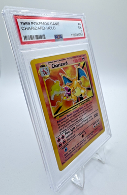 Charizard Base Set 4/102 Holo PSA 5 EX Pokemon Card Cert #115031351 Fresh Graded - Image 5