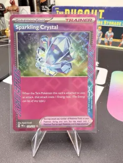 Pokemon Card - Prismatic Evolutions - Sparkling Crystal - 129/131 Ace Spec Holo - Image 1