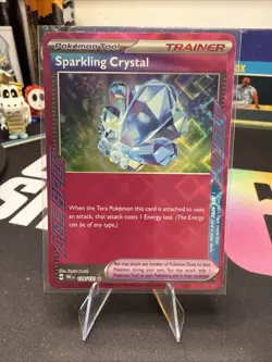 Pokemon Card - Prismatic Evolutions - Sparkling Crystal - 129/131 Ace Spec Holo - Image 3