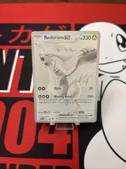Pokemon TCG Reshiram EX White Flare Mint-Near Mint Condition Card 174/086 BWR - Image 1