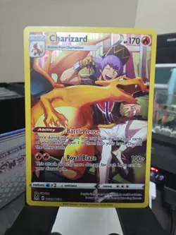 2022 Charizard TG03/TG30 Full Art Lost Origins Pokemon Card MINT HOLO FOIL - Image 1