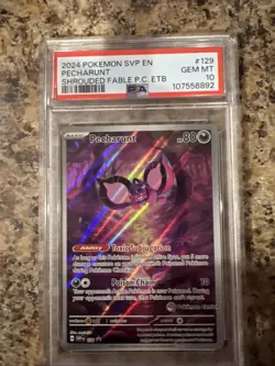 PSA 10 Pecharunt (Pokemon Center Exclusive) 129 Sv: Scarlet & Violet Promo Card - Image 1