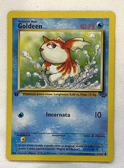 Goldeen 53/64 1st Edition Jungle Set Common Pokemon Card - Image 1