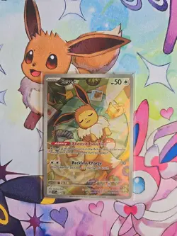 Eevee 173 Promo Pokemon TCG Prismatic Evolutions Near Mint Condition Card - Image 1