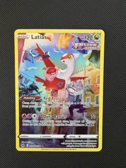 Pokemon TCG Latias Galarian Gallery Crown Zenith GG20/GG70 Near Mint - Image 1