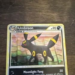 Umbreon - (Cracked Ice Holo) 010/090 Deck Exclusives Holo TCG 2010 - Image 2