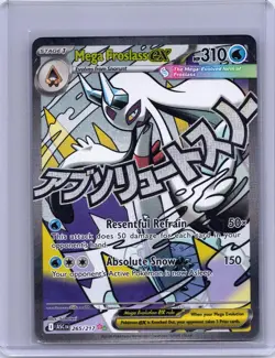 Mega Froslass ex 265/217 Mega Attack Rare Ascended Heroes Pokemon Near Mint - Image 1