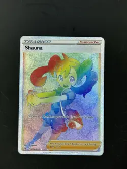 Shauna 278/264 Secret Rare Swsh08: Fusion Strike Pokemon Card Near Mint/Mint - Image 1