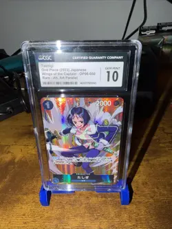 One Piece CCG Tashigi SP OP06-050 Alt Art Japanese CGC 10 - Image 1