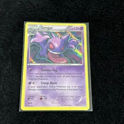 Pokemon TCG Gengar Holo Rare Generations 35/83 Near Mint - Image 1