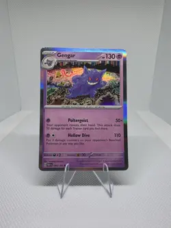 Pokemon TCG 151 Gengar 094/165 Holo Rare Holo English 2023 NM - Image 1