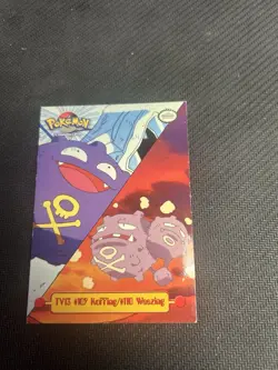 Pokemon Card #109 Koffing/#110 Weezing TV13 TOPPS Series 1 NEAR MINT Non-Holo!!! - Image 1