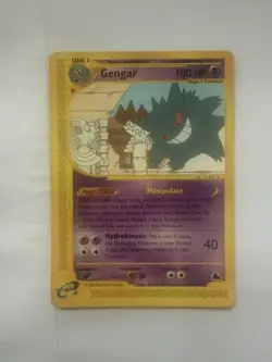 Gengar 10/144 Skyridge Regular Non-Holo Rare Pokemon TCG Nintendo Excellent - Image 1