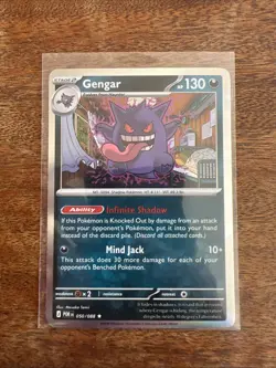 Gengar 050/088 Rare - Perfect Order Holo - Pokemon TCG - Image 1