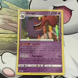 Gengar 057/198 - Holo Rare - Trick or Trade - Chilling Reign - Pokemon TCG - NM - Image 1