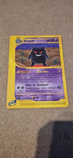 Pokemon TCG: Gengar 48/165 Expedition WoTC Non-Holo Rare - Image 1