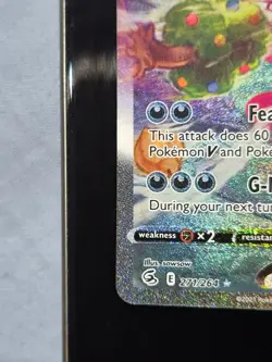 Pokemon TCG Gengar Vmax Fusion Strike 271/264 Holo Secret Rare - Image 5