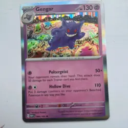 Pokemon TCG Gengar Scarlet Violet-151 094/165 Holo Holo Rare - Image 1