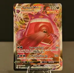 Gengar VMAX 157/264 Fusion Strike Ultra Rare Holo Pokemon TCG EN - NM - Image 1