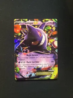 Pokemon TCG Gengar Phantom Forces 34/119 Holo Holo Rare EX - Image 1