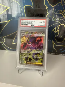 Pokemon TCG Mega Gengar Ex 240/193 PSA 10 Japanese Holo Special Art Rare 2025 - Image 1