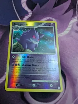 Pokemon TCG Gengar 27/130 Diamond & Pearl Reverse Holo Rare - Image 1