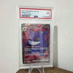 Pokemon TCG Gengar ex Sv05 Temporal Forces 193/162 Holo Ultra Rare PSA 9 2024 - Image 4