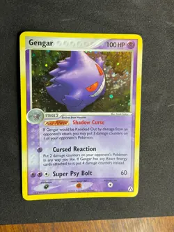 Pokemon TCG Gengar EX Legend Maker 5/92 2006 Rare Holo - Image 1