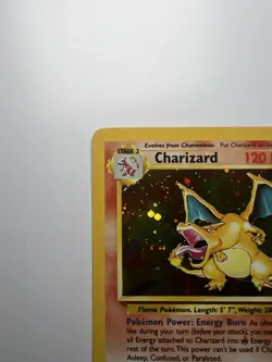Pokemon TCG Charizard Holo Rare Card 4/130 Base Set 2 - Image 2