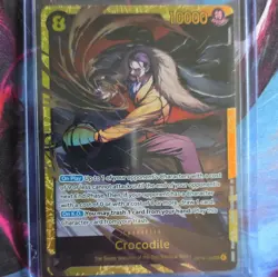 Bandai One Piece Card Game Crocodile OP14-120 Special Foil English 10000 - Image 1