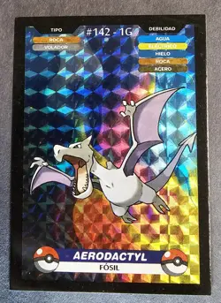 AERODACTYL - POKEMON KANTO CREALASER RARE TCG CARD - Image 1