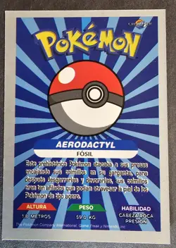 AERODACTYL - POKEMON KANTO CREALASER RARE TCG CARD - Image 2