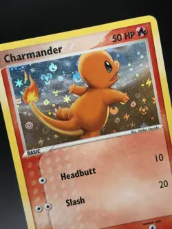 2004 CHARMANDER Pokemon Card #58 58/112 Fire Red & Leaf Green Holo MP - Image 5