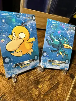 2025 Pokemon Lot Of 2 Psyduck And Golduck Holo Card Database - Image 3