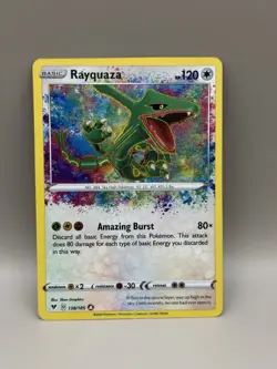 Rayquaza 138/185 Swsh04: Vivid Voltage Holo Amazing Rare - Image 1