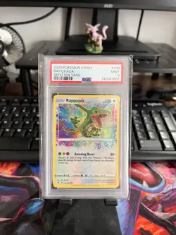 Pokemon TCG Vivid Voltage Rayquaza 138/185 Amazing Rare Holo PSA 9 - Image 1