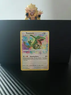 Pokemon TCG Rayquaza Vivid Voltage 138/185 Holo Amazing Rare - Image 1
