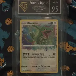 Pokemon TCG UGC 9.5 Rayquaza 138/185 Vivid Voltage Amazing Rare Holo - Image 1